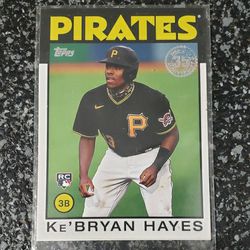 ke'bryan hayes rookie card
