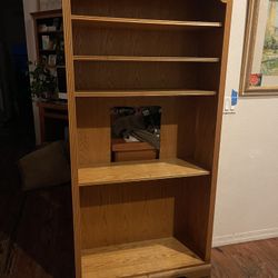 Solid Wood Bookshelf