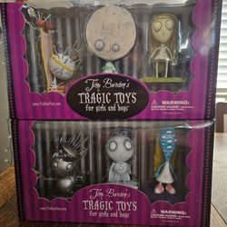 Tim Burton's Tragic Toys for Girls and Boys Sets