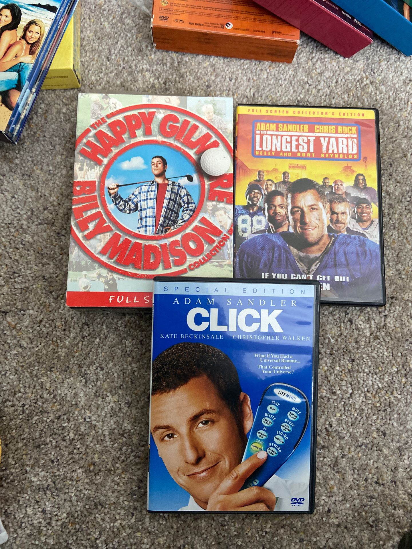 4 Adam Sandler DVD