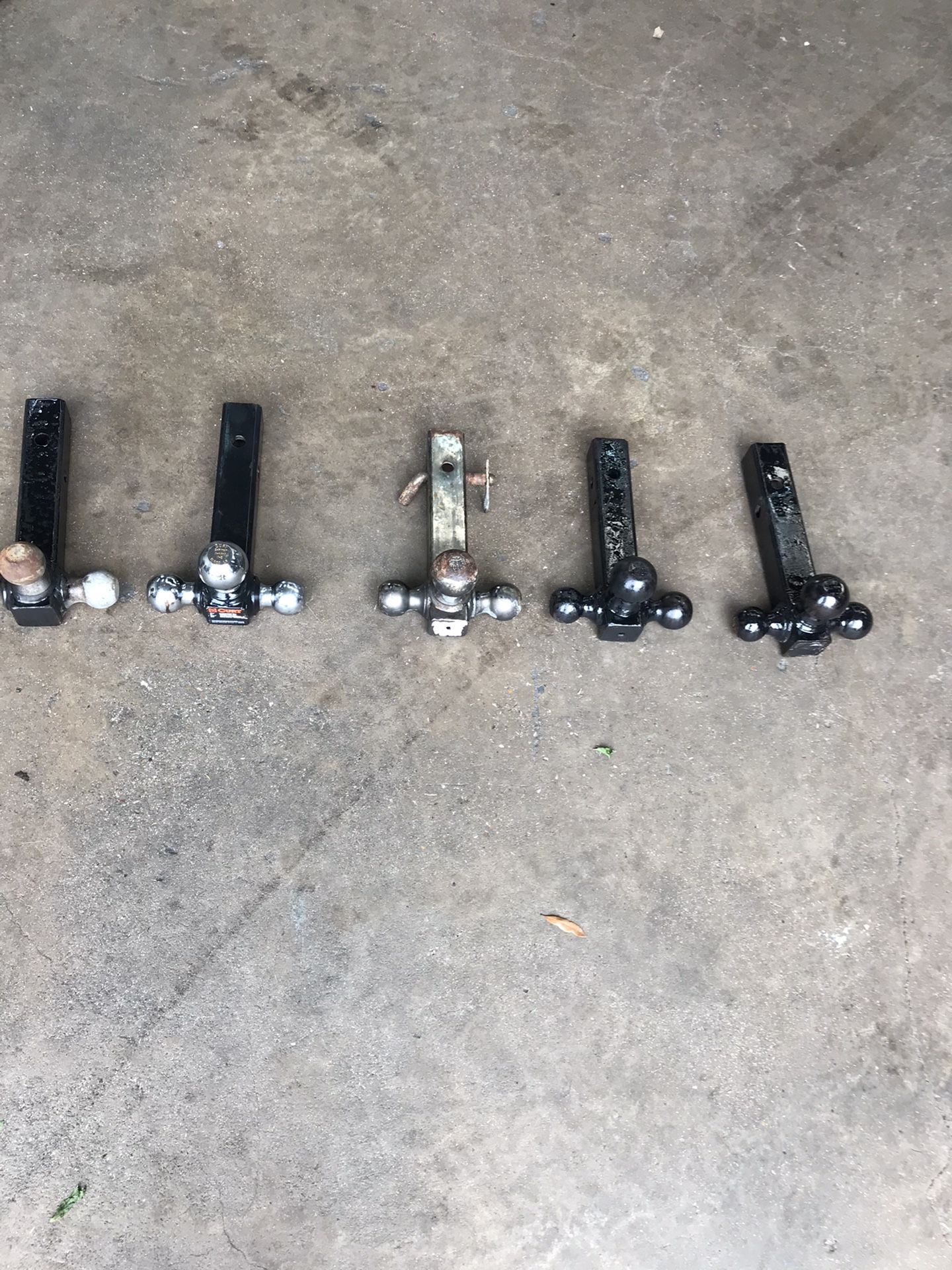 3 way ball Hitch (2 5/16), (1 7/8), ( 2")