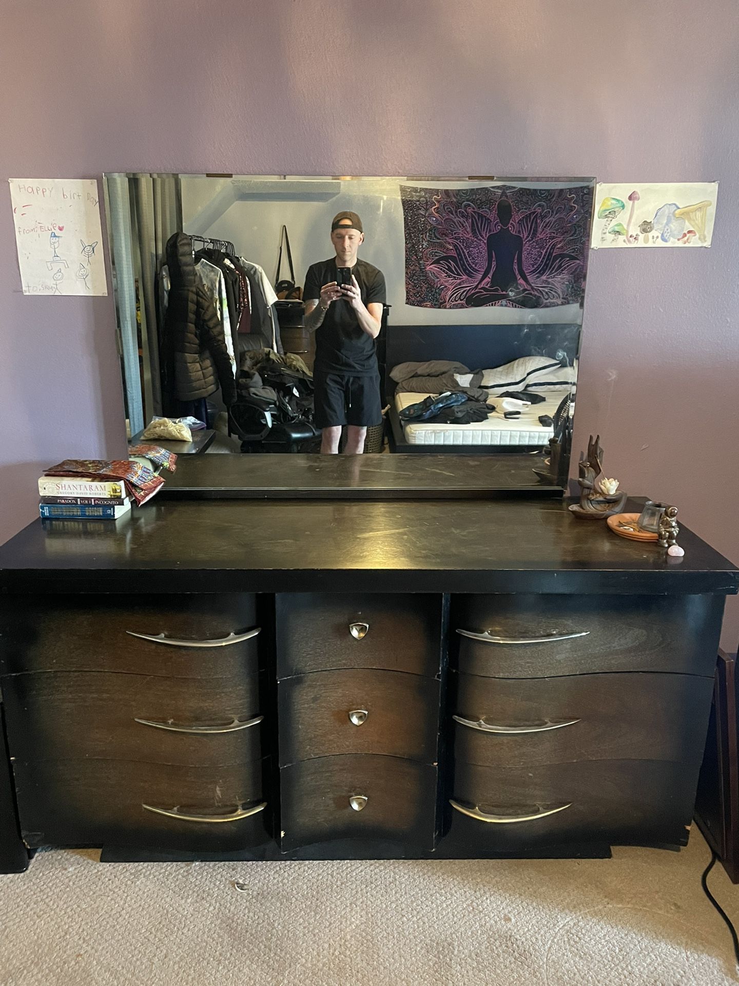 Awesome Dresser With 57.5” Mirror.