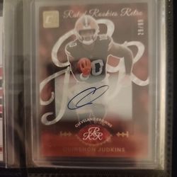 2025 Panini Donruss - Rated Rookie Quinshon Judkins rc lot
