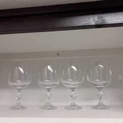 Claudia Fine Crystal Wine Glasses