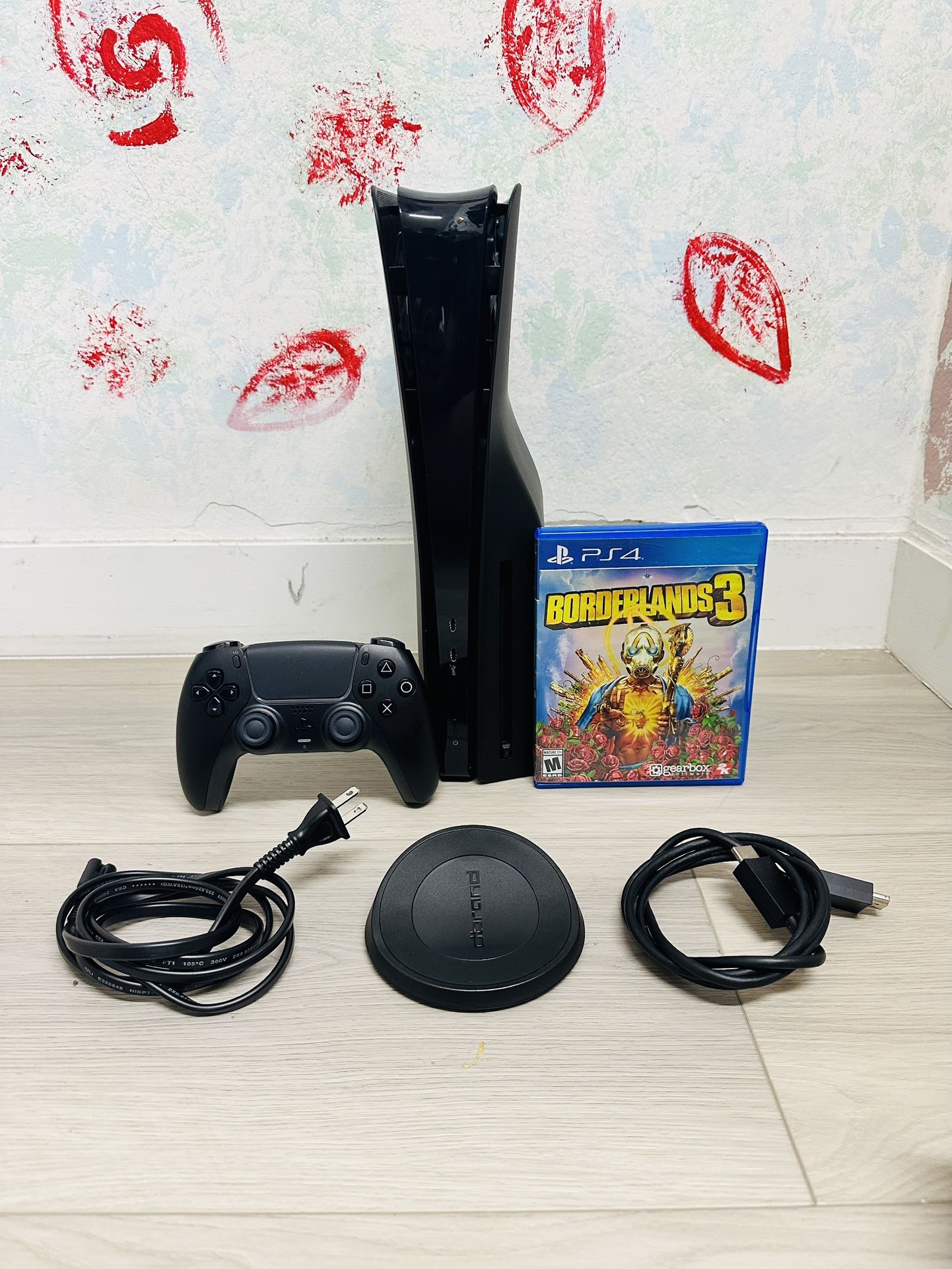 Sony PlayStation 5 Slim - 1 TB , Bonus Game Borderland 3 ( Used Very New )