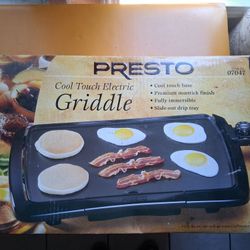 Presto electric griddle