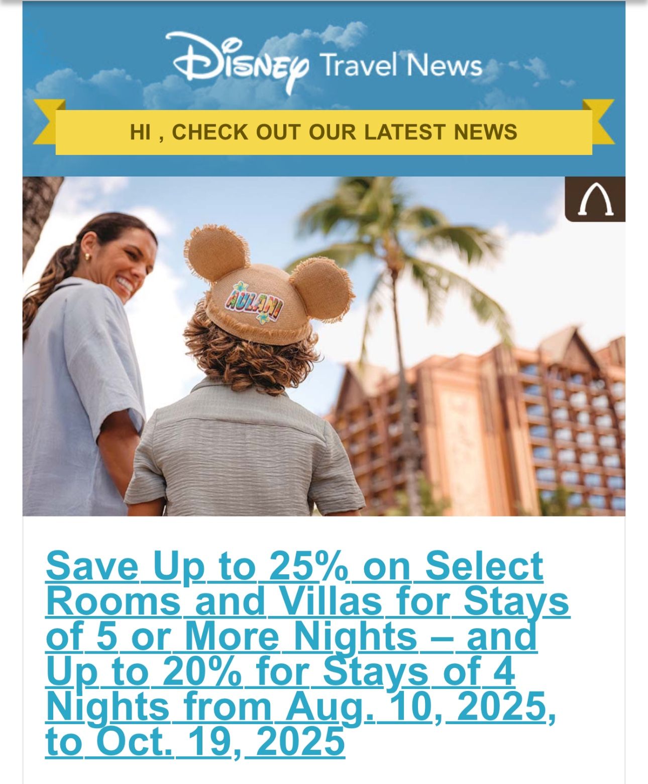 Disney Theme Park Tickets