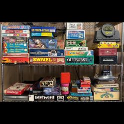 Huge Lot of Board Games - 2 Full Shelves - $60 Takes All