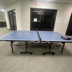 Ping Pong Table And Equipment