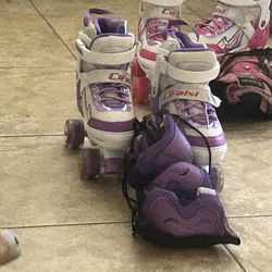 Girls Skates Size 2-4 Adjustable