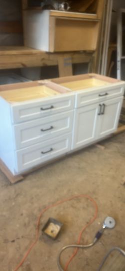 Used cabinets with granite