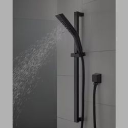 Delta
3-Spray Patterns Wall Mount Handheld Shower Head 1.75 GPM in Matte Black
