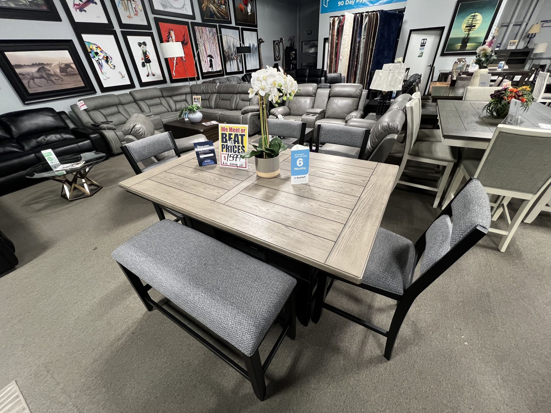 Gorgeous 6pc Dining Room Set $1599 for Sale in Las Vegas, NV - OfferUp