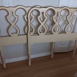2 Twin French  Provincial Head Boards $50 For Both