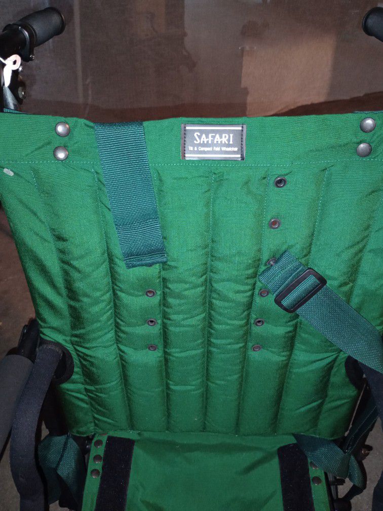 Safari Tilt & Compact Fold Wheelchair