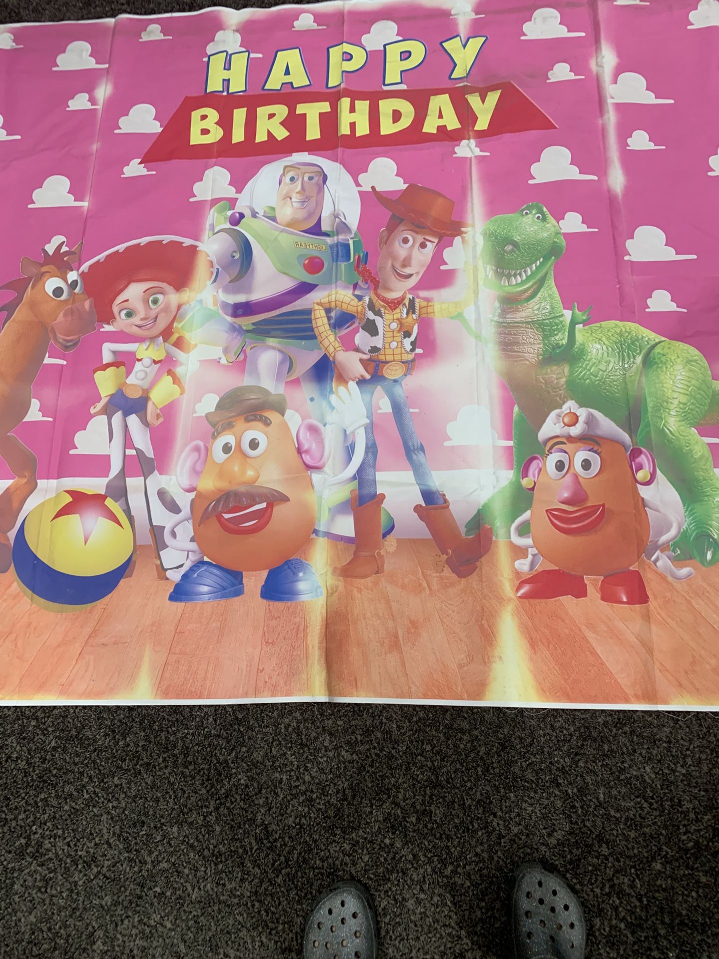 toy story back drops