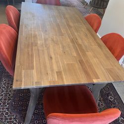 Solid Wood Dining Table 