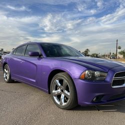 2014 DODGE CHARGER R/T PLUM CRAZY 