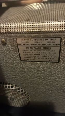Antique tape recorder