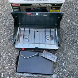 Coleman Propane Stove Combo 2 Burner with Griddle