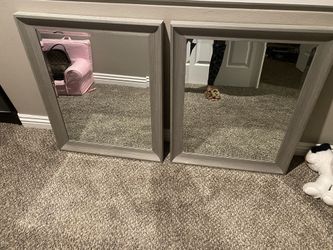 Gray decorative Mirror Set
