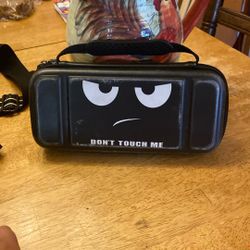 Dont Touch Me Nintendo Switch/ Switch Oled Case
