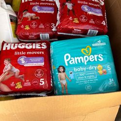 Huggies Diapers 
