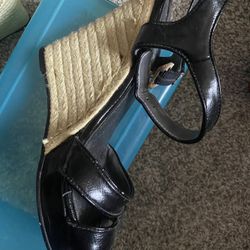 MICHAEL ANTONIO WEDGE LEATHER SHOE 