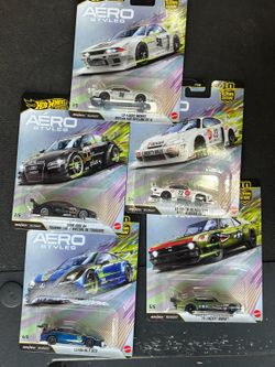 🔥New! Hot Wheels Premium Car Culture Aero Styles Set