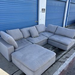 Jerome’s Cloud Couch Sectional Sofa 5pc