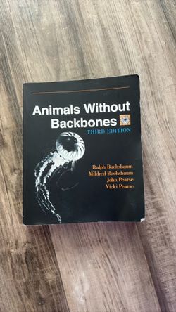 Textbook- Animals Without Backbones