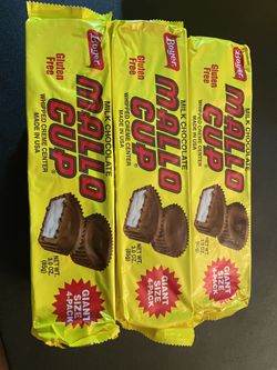 Mallo Cup Giant Milk Chocolate 4 Pack - 3 Oz
