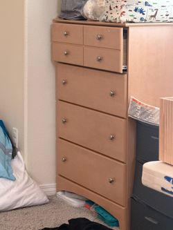 Natural oak dresser