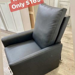 Black Leather Recliner