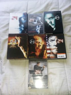 24 season 1-7 with movie redemption