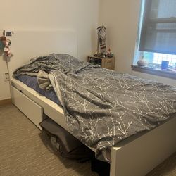 Twin size mattress + bed frame
