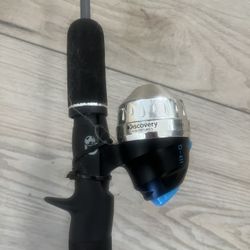 Youth, Fishing, Pole, Rod, And Reel