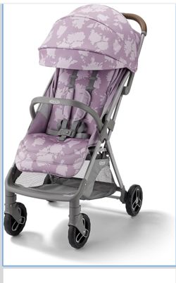 Graco Ready2Jet Compact Stroller – Overhead Friendly Compact Travel Stroller with Automatic Fold, Lilac Mod. 