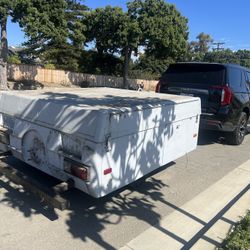 Tent Trailer Super Light Weight Mini Solid Roof 