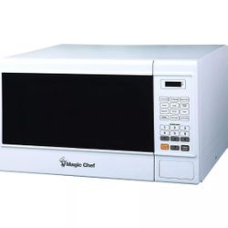 For Sale: Magic Chef MCM1310W 1000 Watt 1.3 Cubic Foot Microwave with Digital Touch, White