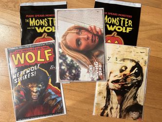 1:700 NOTLD A13 A79 Mark Spears The Monster And The Wolf Keenspot 2 Comic Book Lot 2025 Wytches 1 Ghost Variant 2014