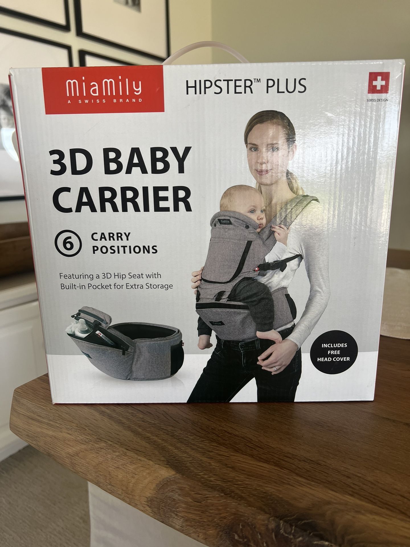MiaMily Hipster Plus 3D Baby Carrier Infant Insert