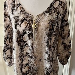 Tempted, Los Angeles, Snakeskin print, Size M