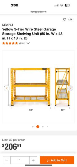 Dewalt Storage Shelving Stackable 