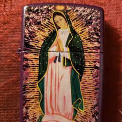 Zippo Lighter-NEW, Still Sealed-"OurLady Guadalupe" Asking $30.