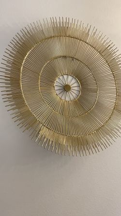 Wall Decor gold color