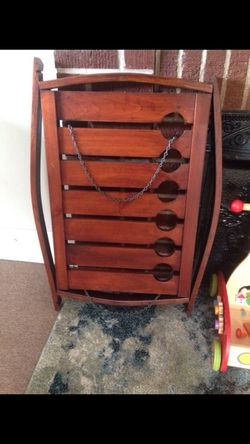 Hanging wine rack