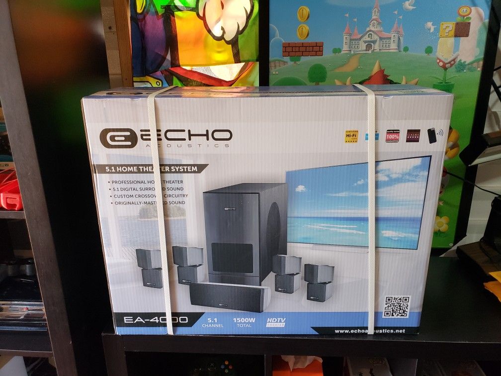 Echo acoustics home theater ea-4000