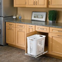 TWO Rev-A-Shelf HPB-03323-52 White Replacement Hamper For Hprv-1520 S No Lid