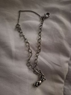 Large james Avery bracelet with charm